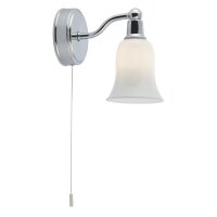Applique murale avec interrupteur IP44 G9 verre...