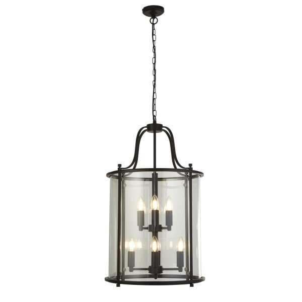 Lampe à suspendre verre métal Ø 43 cm H : max. 1,5 m réglable