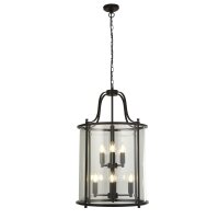 Lampe à suspendre verre métal Ø 43...
