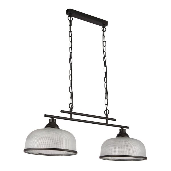 Lampe de billard Table de salle à manger L : 75 cm E27 réglable Noir