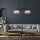 Lampe de billard Table de salle à manger L : 75 cm E27 réglable Noir