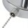 Applique salle de bain IP44 blanc chrome avec interrupteur H : 21 cm