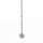 Applique salle de bain IP44 blanc chrome avec interrupteur H : 21 cm