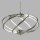 LED Lampe à suspendre métal D : 51 cm Chrome Blanc 3000 K 2417 lm