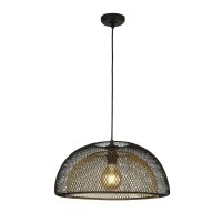 Lampe &agrave; suspendre m&eacute;tal E27 D : 45,5 cm en...