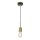 Suspension COLGAR en laiton design industriel