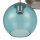 Lampe à suspendre verre Ø 50 cm 5-flamme E27 multicolore chrome