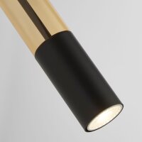 Applique étroite Ø 10 cm ajustable en noir...