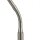 Lampadaire en métal 133-167 cm réglable en argent GU10