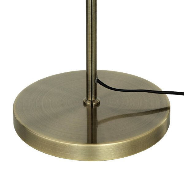 Lampadaire laiton antique GU10 133-167 cm réglable métal