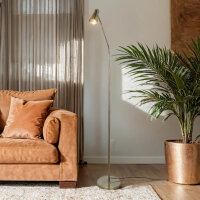 Lampadaire laiton antique GU10 133-167 cm réglable...