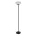 Lampadaire Noir Blanc E27 160 cm Verre Métal RAMIREZ