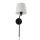 Applique avec câble Interrupteur E27 Noir Naturel