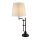 Lampe de table Rustique 67-77 cm réglable Tissu Métal E27