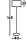 Lampadaire or 145 cm métal rétro design 2x E27