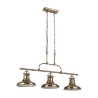 Lampe à suspendre 3 flammes E27 L : 96 cm en...