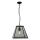 Lampe à suspendre Noir Clair L : 30 cm E27 Verre Métal E27