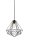 Suspension Noir M&eacute;tal &Oslash; 25 cm E27 E14 Cage Abat-jour