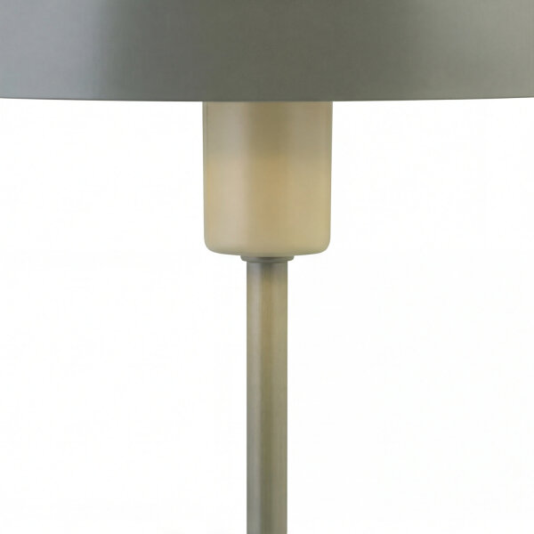 Lampe champignon métal vert Bauhaus H : 46,2 cm Ø 25 cm E14