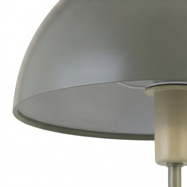 Lampe champignon métal vert Bauhaus H : 46,2 cm Ø 25 cm E14