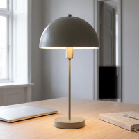 Lampe champignon métal vert Bauhaus H : 46,2 cm...