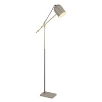 Lampadaire Marbre Socle 149 cm Gris Métal ajustable