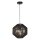 Suspension corde Noir E27 Ø 30 cm H : max. 1,5 m Moderne