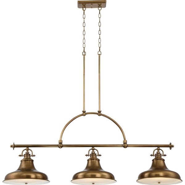 Suspension RURAL laiton Lampe 3xE27 L:133cm