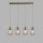 Suspension 4 flammes E27 verre métal vintage LOGAN