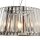 Lampe à suspendre cristal 5x E14 Ø 47 cm rond Art Nouveau