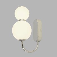 Applique LED Chrome Blanc 3000 K H : 28 cm Métal...