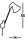 Applique noire Golz réglable articulations E27 avec interrupteur