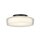 Plafonnier LED Ø 30 cm IP44 salle de bain noir mat blanc