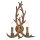 Applique murale Rustikal en résine bois de cerf artificiel L : 36 cm