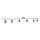 Spot de plafond 6-flamme IP44 GU10 en laiton antique métal salle de bain