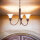 Lustre rustique ROHDIN en cuivre 3x14 Luminaire