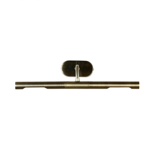 Lampe à tableau réglable L : 35 cm 2x G9 en laiton antique