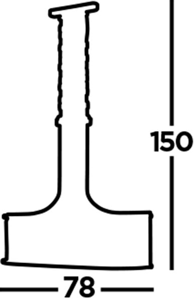 Lampe à suspendre cristal 78 cm de long 5x E14 métal verre