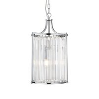 Lampe &agrave; suspendre cristal &Oslash; 26 cm 2x E14...
