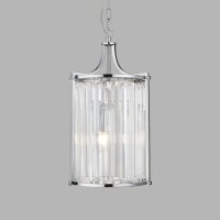 Lampe à suspendre cristal Ø 26 cm 2x E14...