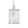 Lampe à suspendre cristal Ø 26 cm 2x E14 verre métal art nouveau
