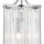 Lampe à suspendre cristal Ø 26 cm 2x E14 verre métal art nouveau