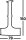 Suspension cristal 78 cm de long H : max. 1,5 cm 2x E14
