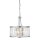 Lampe à suspendre cristal rond Ø 50 cm 5x E14 Art Déco