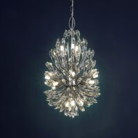 Lampe à suspendre cristal Ø 37 cm H : max....