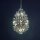 Lampe à suspendre cristal Ø 37 cm H : max. 2 m réglable