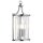 Applique murale cristal E14 Art Déco H : 35 cm en chrome transparent