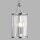 Applique murale cristal E14 Art Déco H : 35 cm en chrome transparent