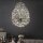 Grande lampe à suspendre Ø 51 cm H : max. 286 cm cristal réglable