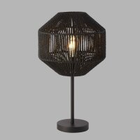 Lampe de table Noir 55 cm Ø 30,5 cm Cordon...